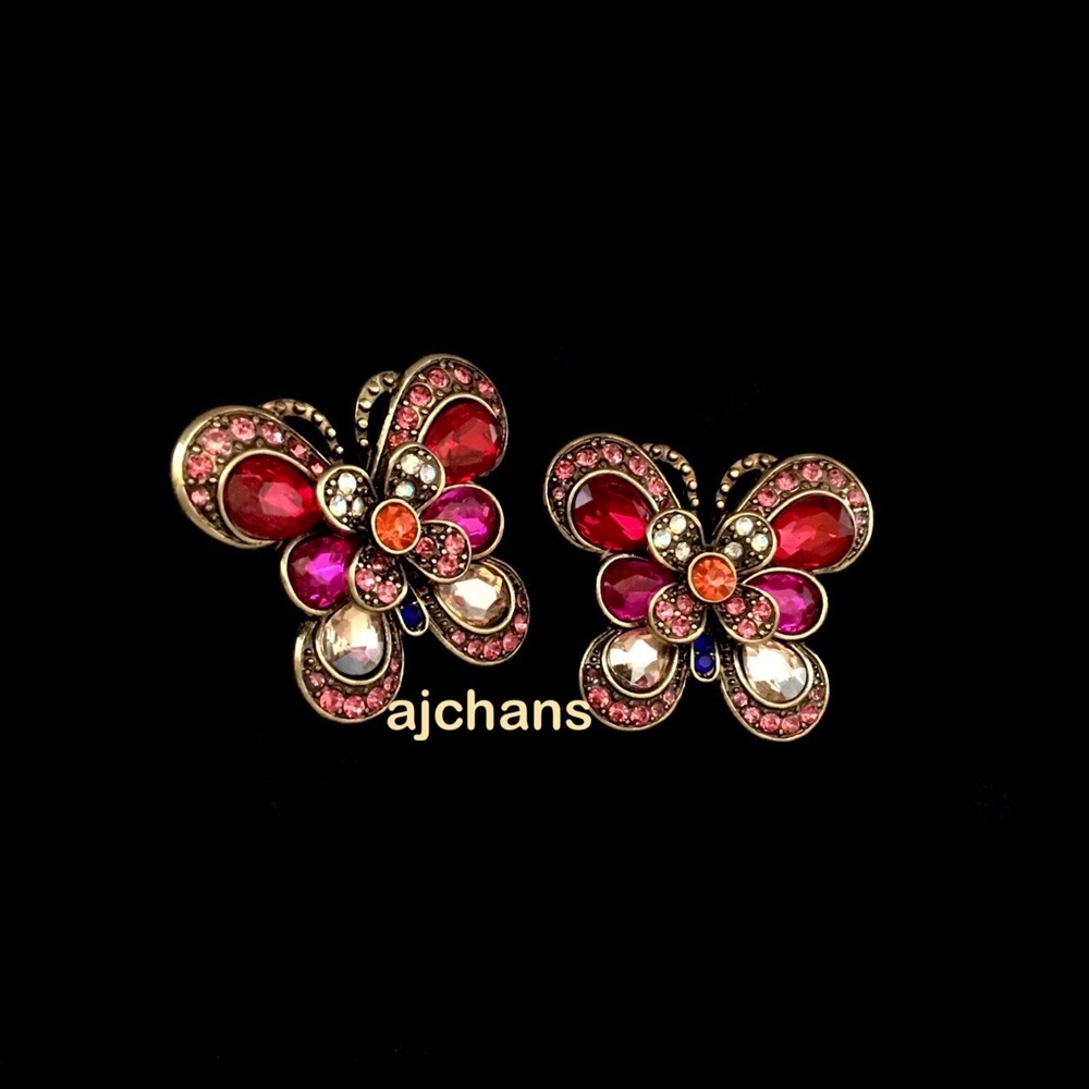 NEW Heidi Daus Clip Earrings - Picture 2 of 3